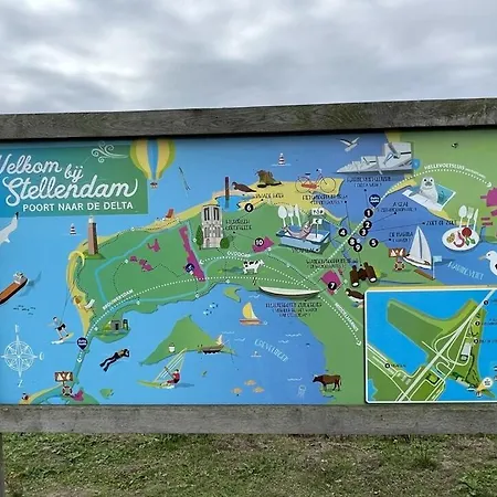 Tiny House Bij Zee 3* Stellendam